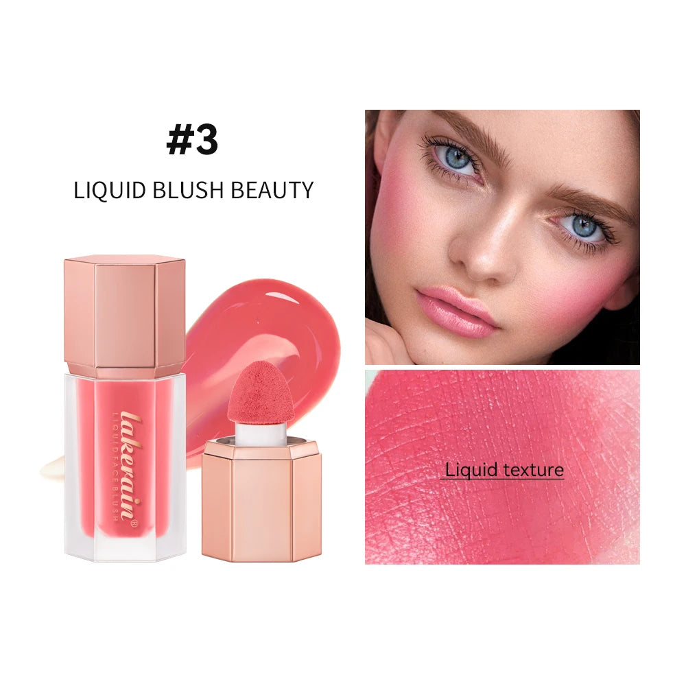Liquid Blush Face Cheek Tint Long Lasting Matte Makeup - 24