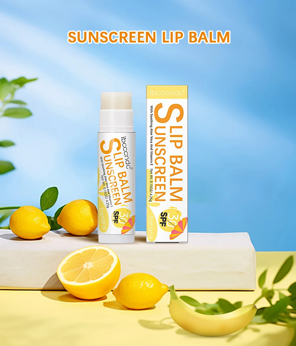 Sunscreen Lip Balm SPF30 Moisturizing UV Protection Chapstick - 7