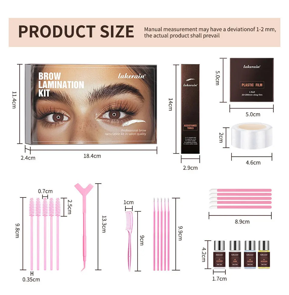 Brow Lamination Kit Eyebrow Lifting Perming Set