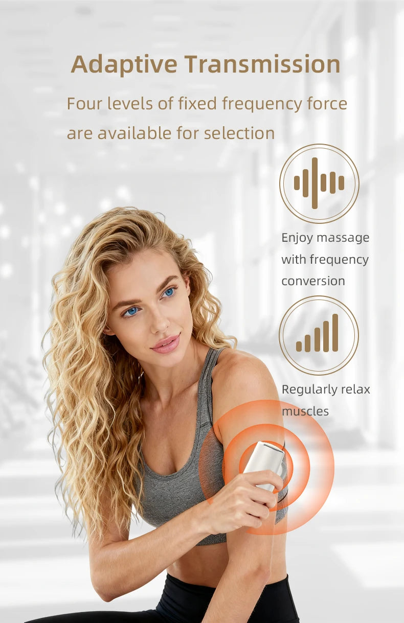 Mini Massage Gun Portable Deep Tissue Percussion Muscle Relaxer