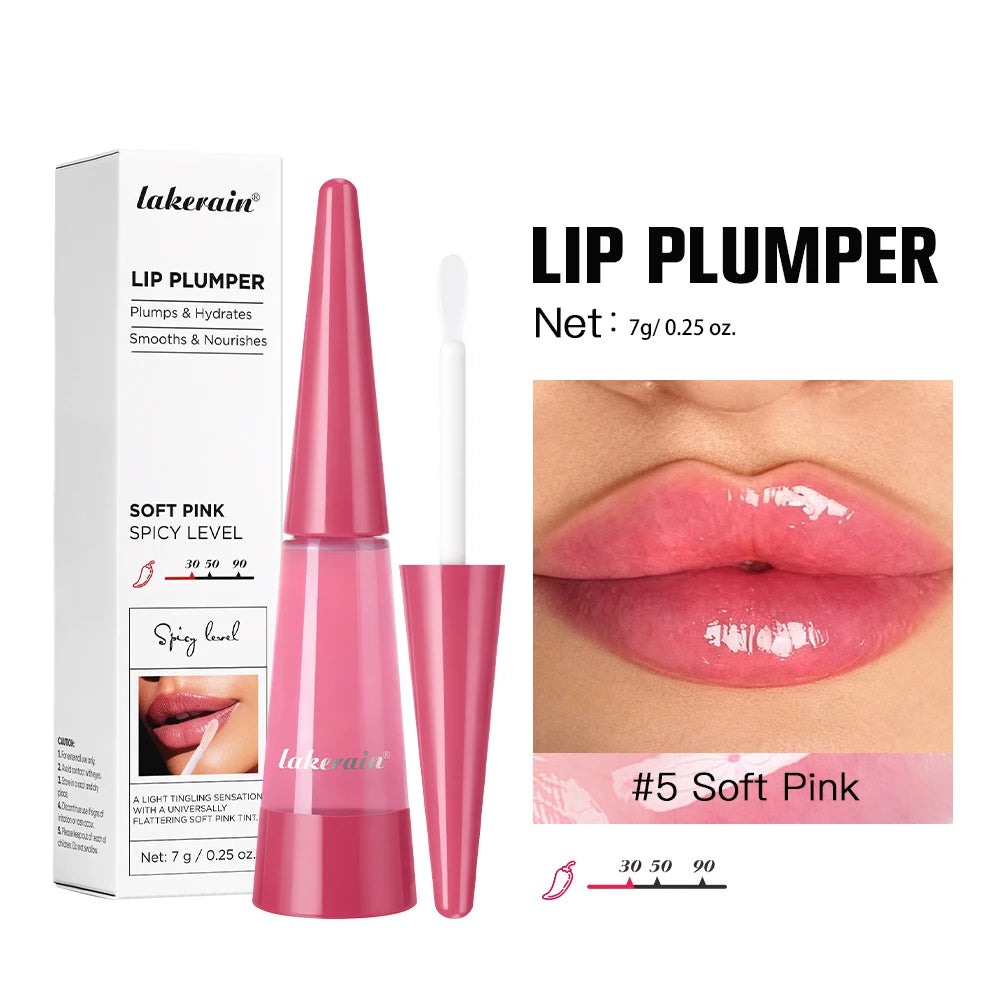 Lip Plumper and Volumizing Lip Gloss Serum for Fuller Looking Lips - 21