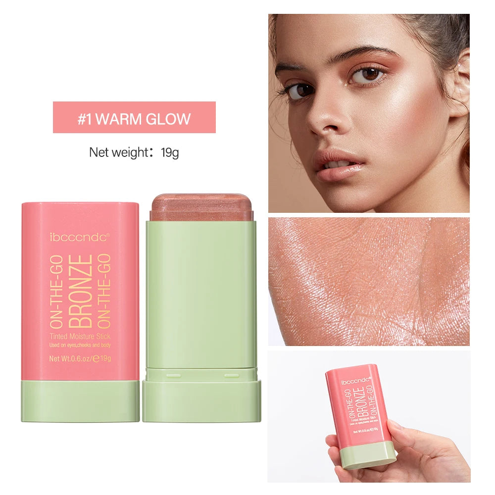 Contour Bronzer Stick and Face Highlighter Makeup Eraser - 18