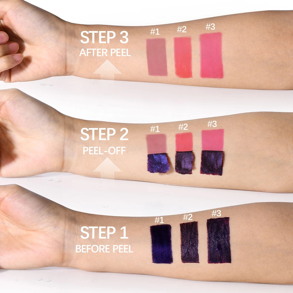 Peel Off Lip Stain Matte Tattoo Liquid Lipstick