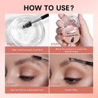 Eyebrow Styling Gel Natural Brow Sculpt Soap and Lamination Pomade