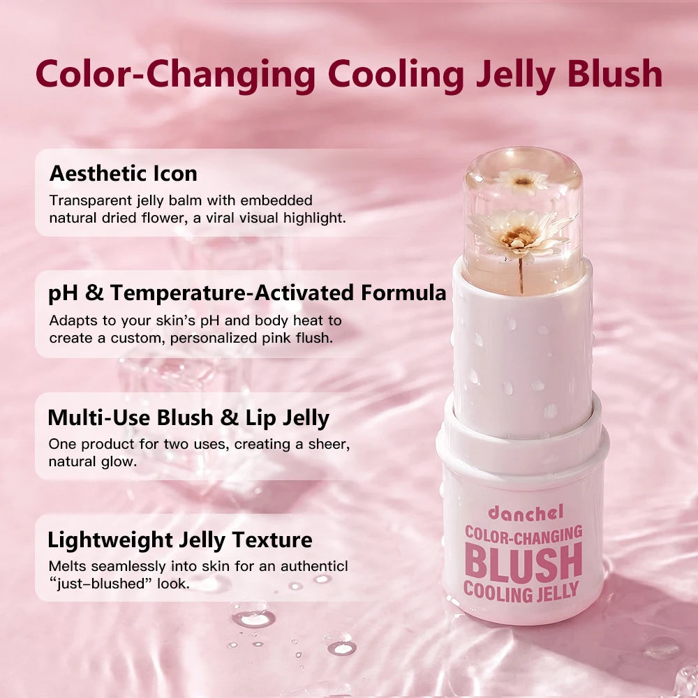 Color Changing Jelly Blush pH Adaptive Cheek and Lip Tint - 9