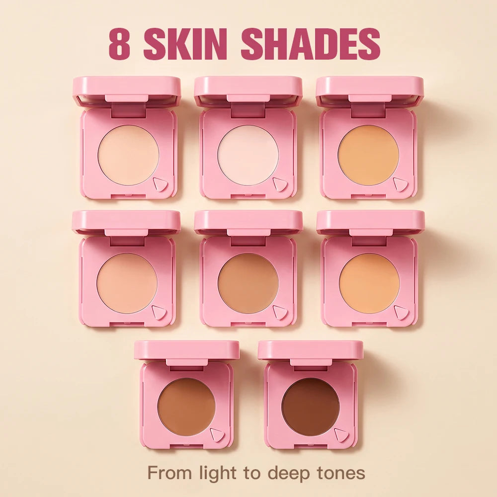 Pressed Setting Powder and Phone Grip Makeup Compact