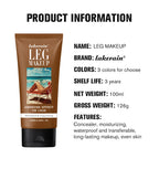 Waterproof Leg Makeup Lotion Body Foundation Airbrush Effect Cream