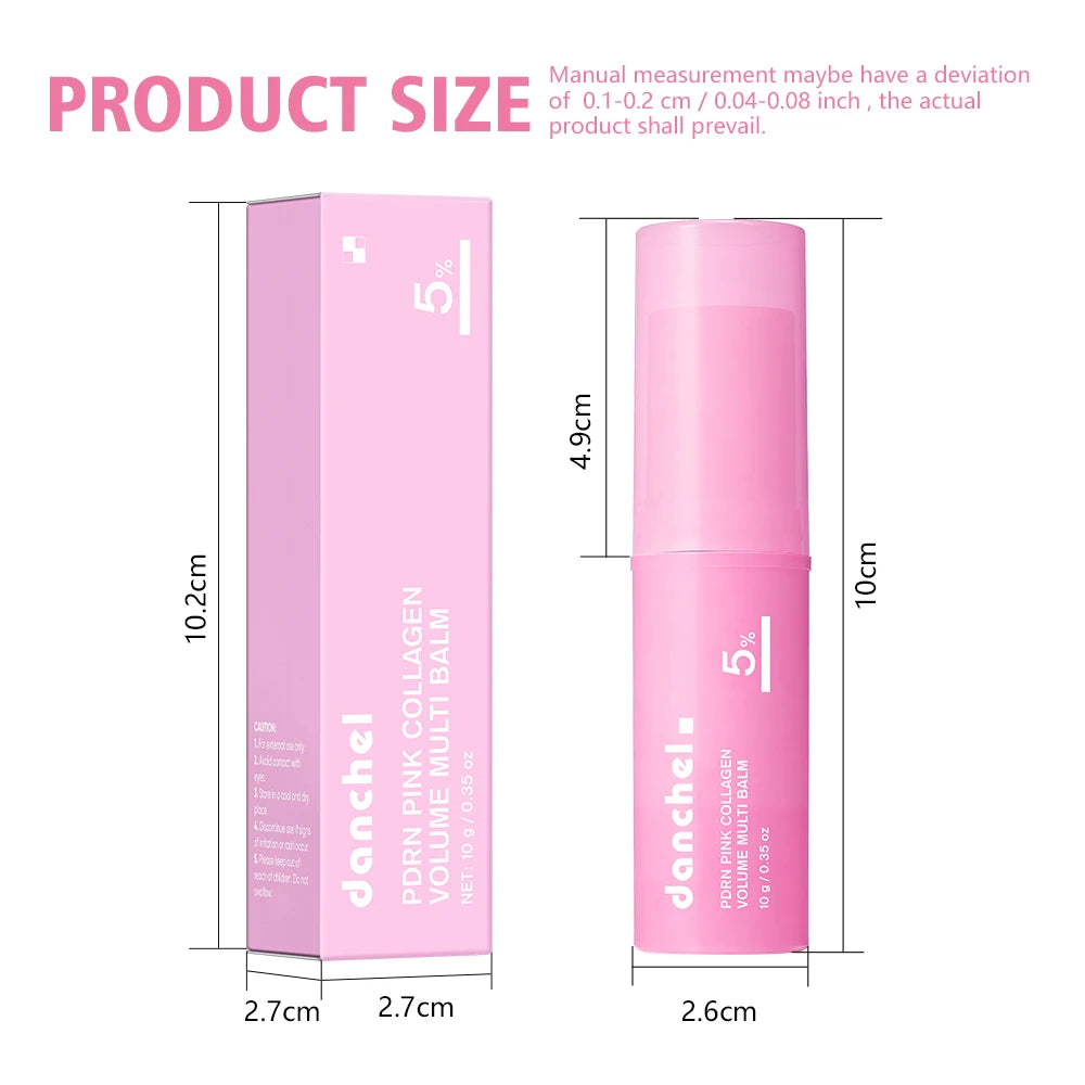 PDRN Pink Peptide Serum and Collagen Balm Set Facial Skin Care