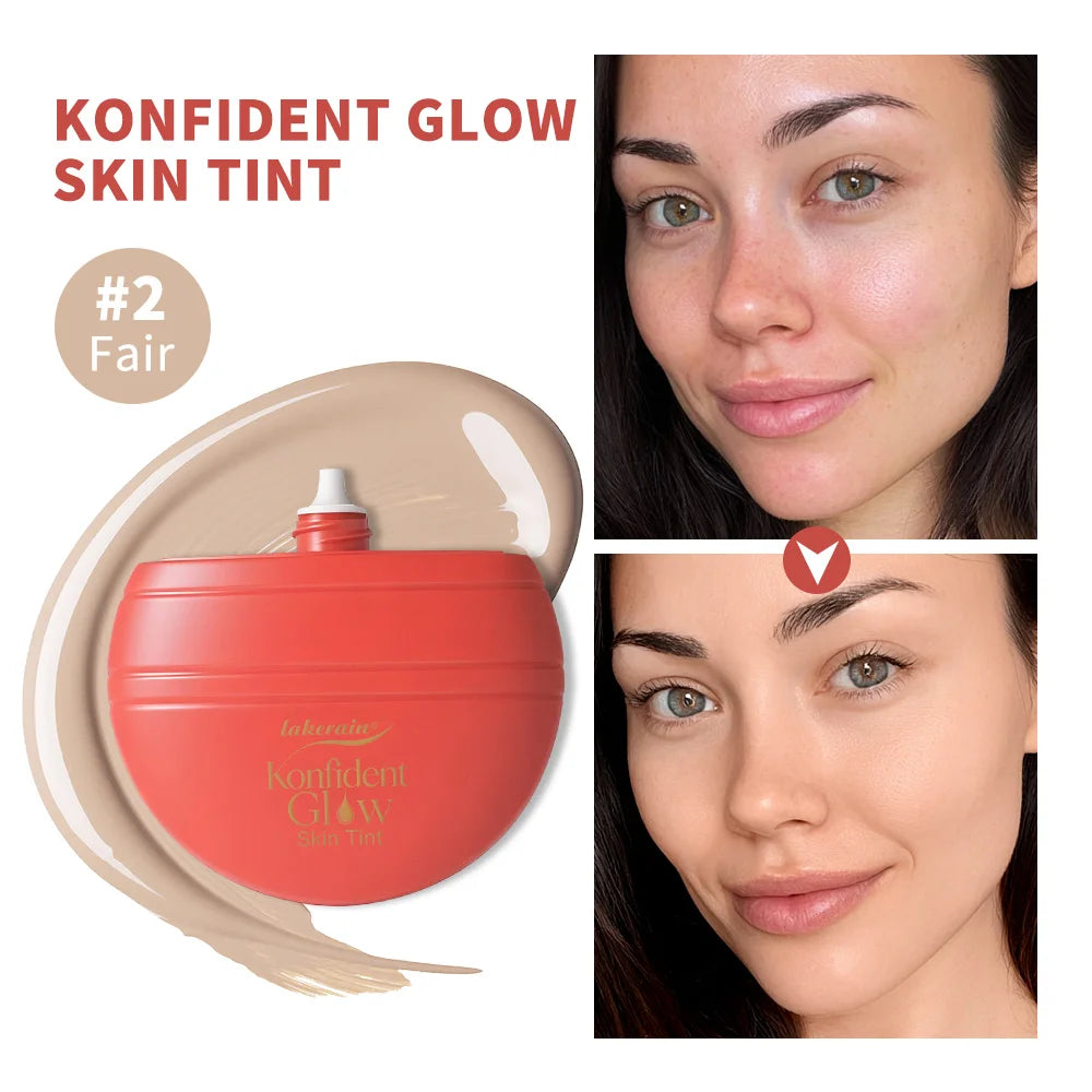 Glow Skin Tint Foundation Liquid Makeup Base - 1