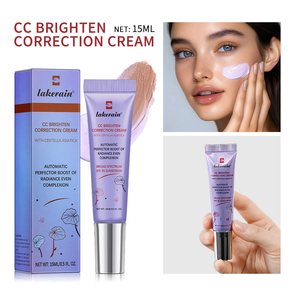 Color Correcting CC Cream Primer Face Makeup Base - 19