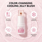 Color Changing Jelly Blush Stick pH Adaptive Cheek and Lip Tint