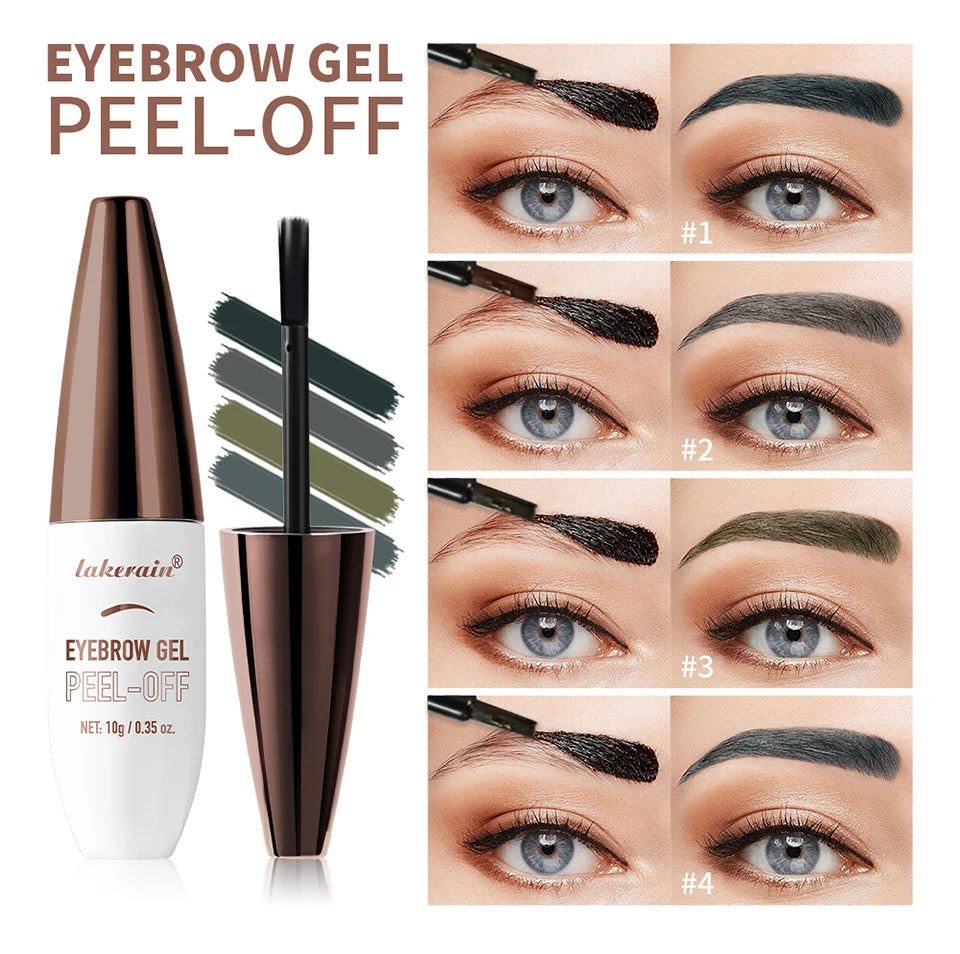 Peel Off Eyebrow Gel Waterproof Brow Tint Tattoo Cream
