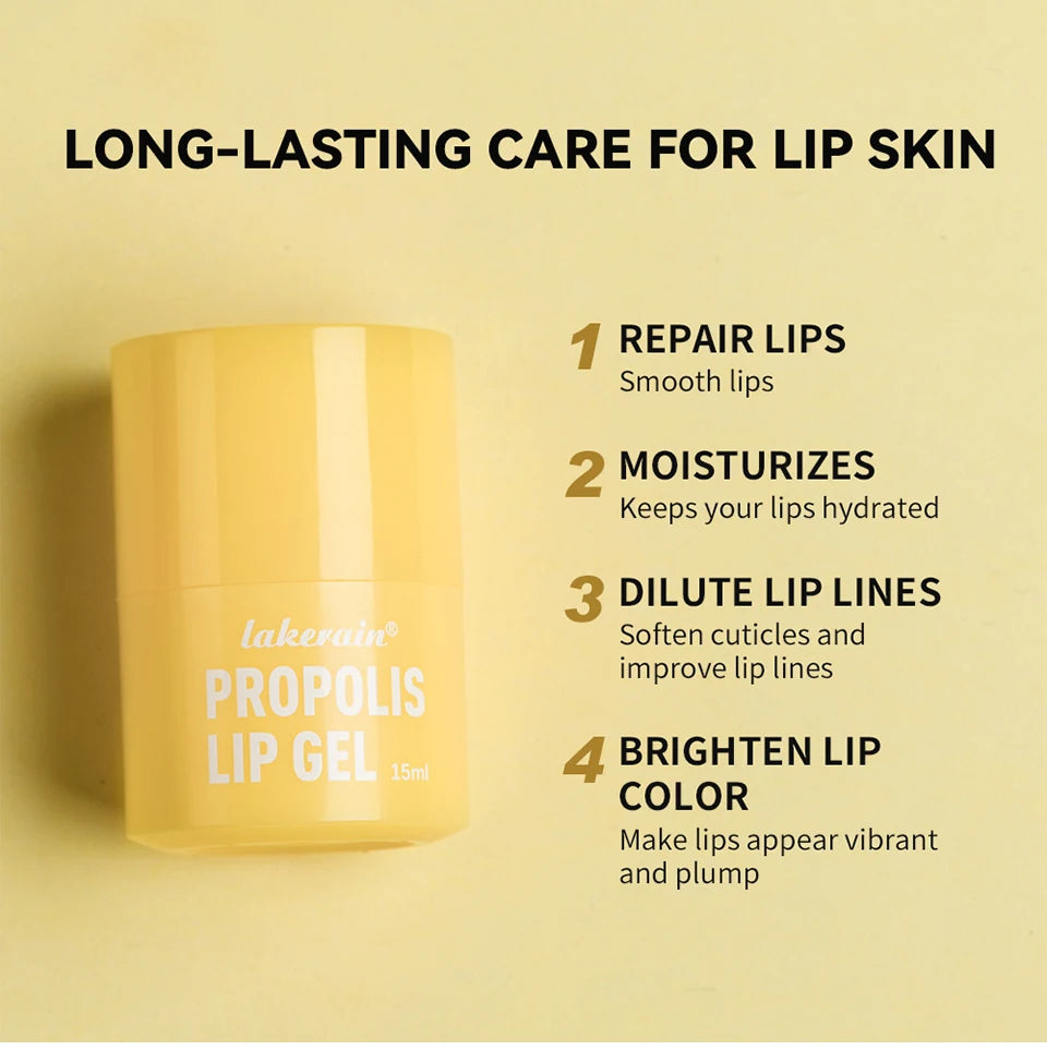Propolis Lip Gel Hydrating Overnight Lip Mask and Balm - 10
