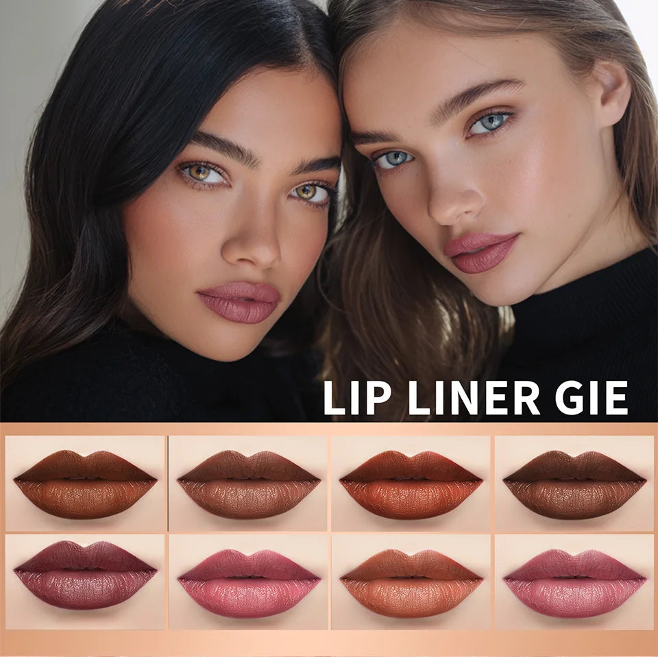 Waterproof Lip Liner Pencil Felt Tip Lip Stain Pen