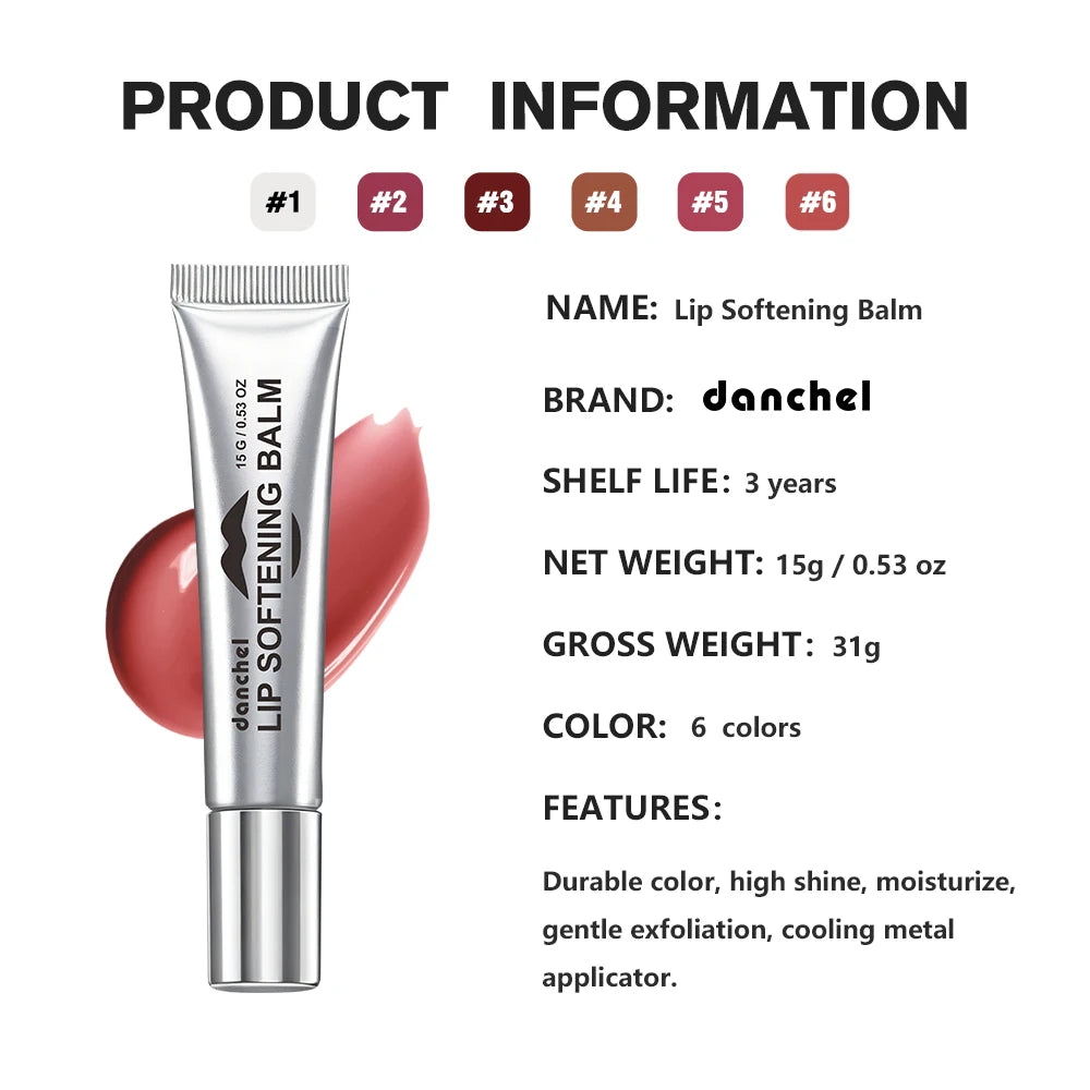 Lip Softening Balm Hydrating Tinted Lip Treatment - 16
