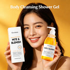 Mite and Blemish Body Wash Acne Control Refreshing Shower Gel