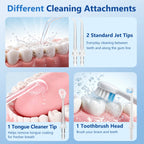 Water Dental Flosser Cordless Oral Irrigator for Teeth Cleaning