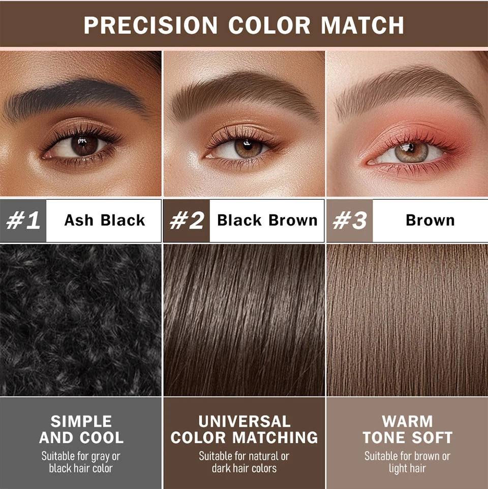 Liquid Eyebrow Pen Microblading Fork Tip Tattoo Brow Pencil