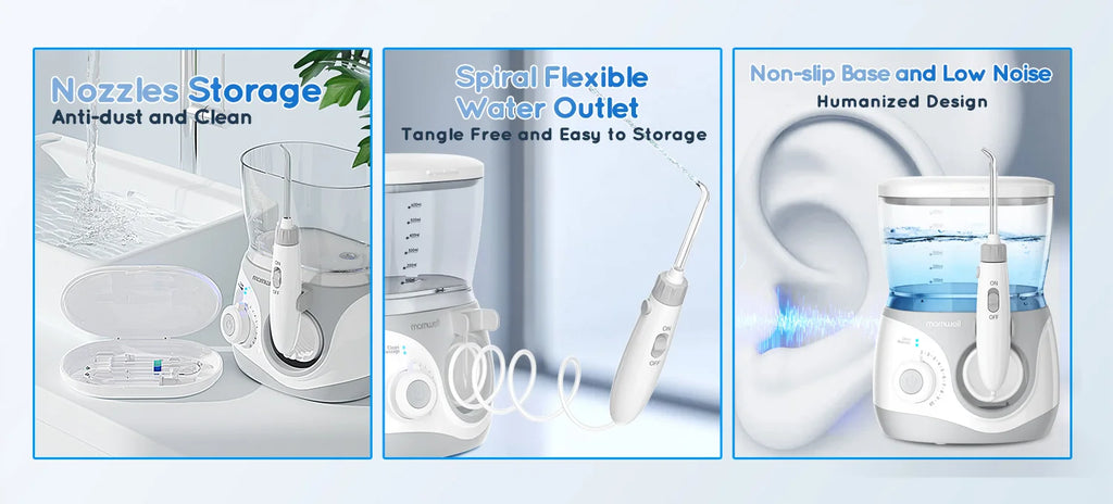 Electric Water Flosser Oral Irrigator Dental Teeth Cleaner