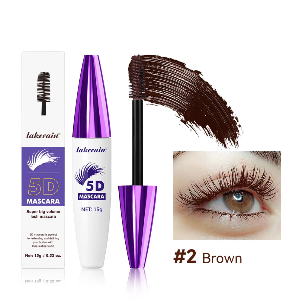 5D Mascara Waterproof Lengthening Lash Volume Makeup