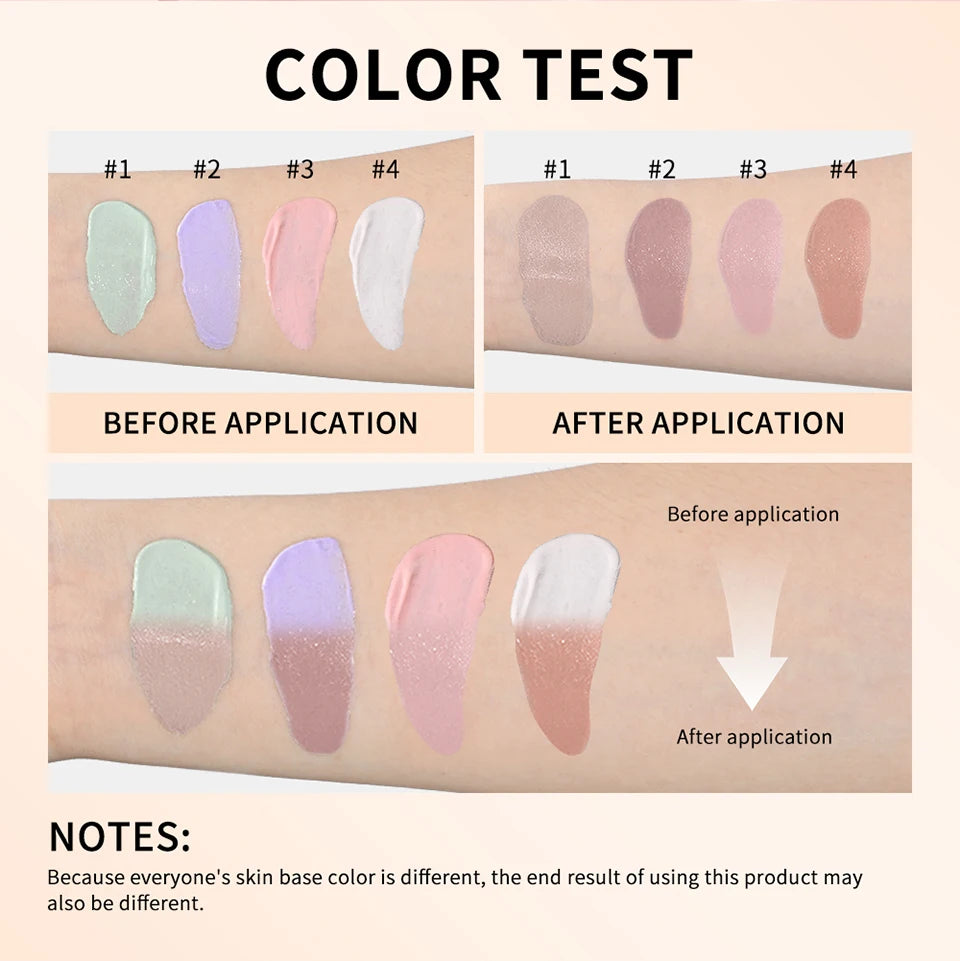 Color Changing Liquid Foundation Face Concealer Makeup Base