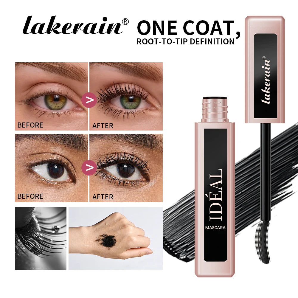 Waterproof Lengthening Mascara Volumizing Eyelash Extension Makeup - 1