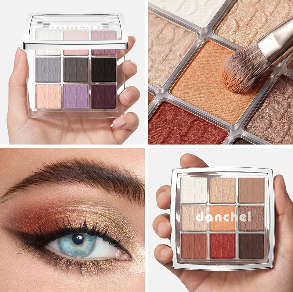 Eyeshadow Palette 9 Color Matte Shimmer Eye Makeup Kit