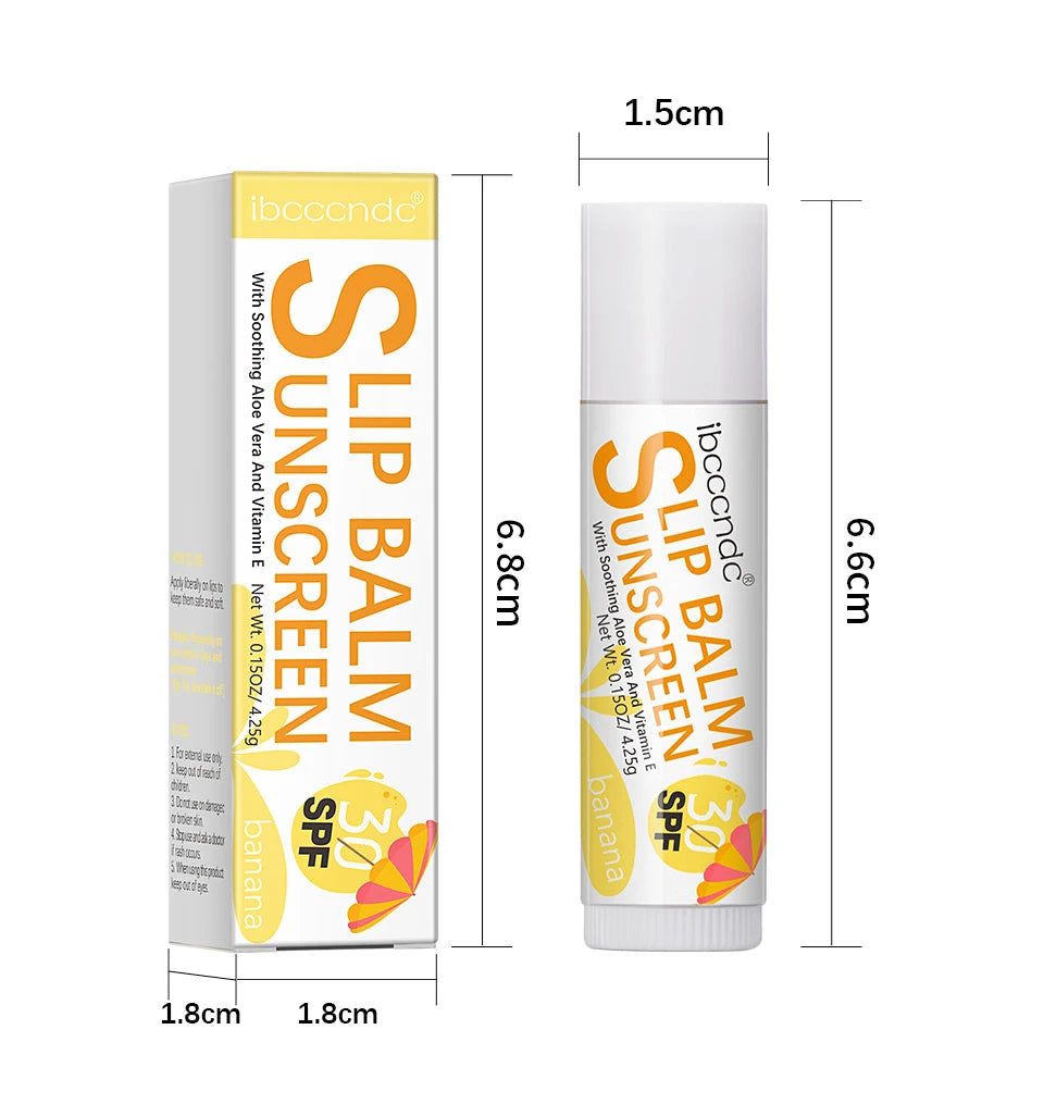 Sunscreen Lip Balm SPF30 Moisturizing UV Protection Chapstick