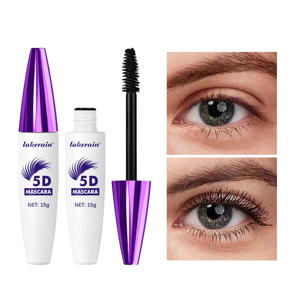 5D Mascara Waterproof Lengthening Eyelash Extension Makeup