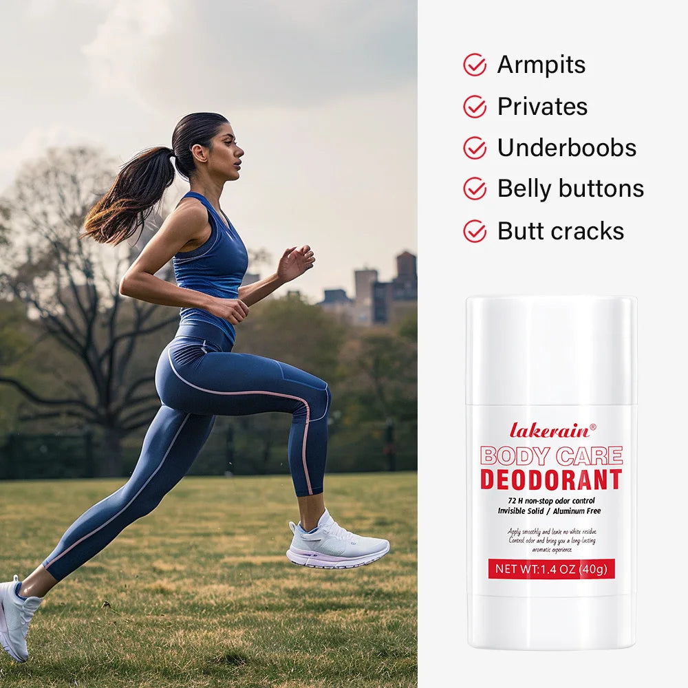 All Over Body Deodorant Stick Long Lasting Odor Control Balm
