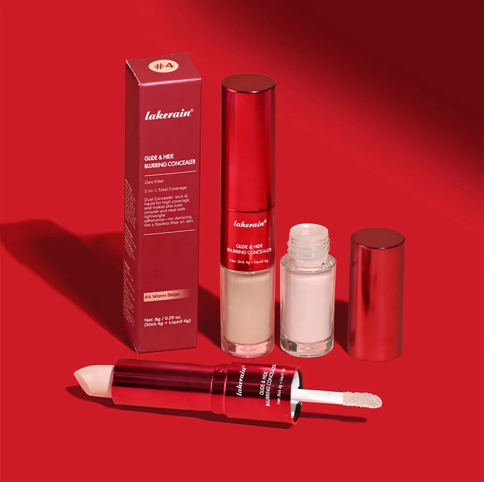 2 in 1 Blurring Concealer and Full Coverage Foundation Makeup - 18