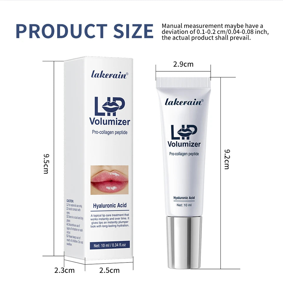 Lip Plumper Serum Hydrating Lip Volumizer Gloss - 15