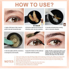 Eyelash and Brow Tint Kit Professional Eyebrow Dyeing Set