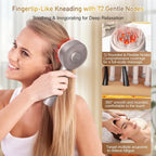 Electric Scalp Massager Comb and Hair Oil Applicator Brush