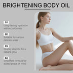 Turmeric Vitamin C Body Oil Brightening Glow Moisturizing Skin Serum