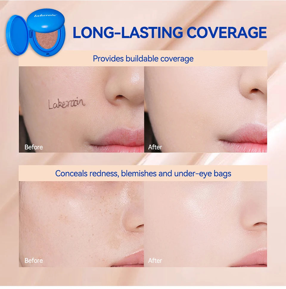 Cushion Foundation and CC Cream Long Lasting Waterproof Makeup