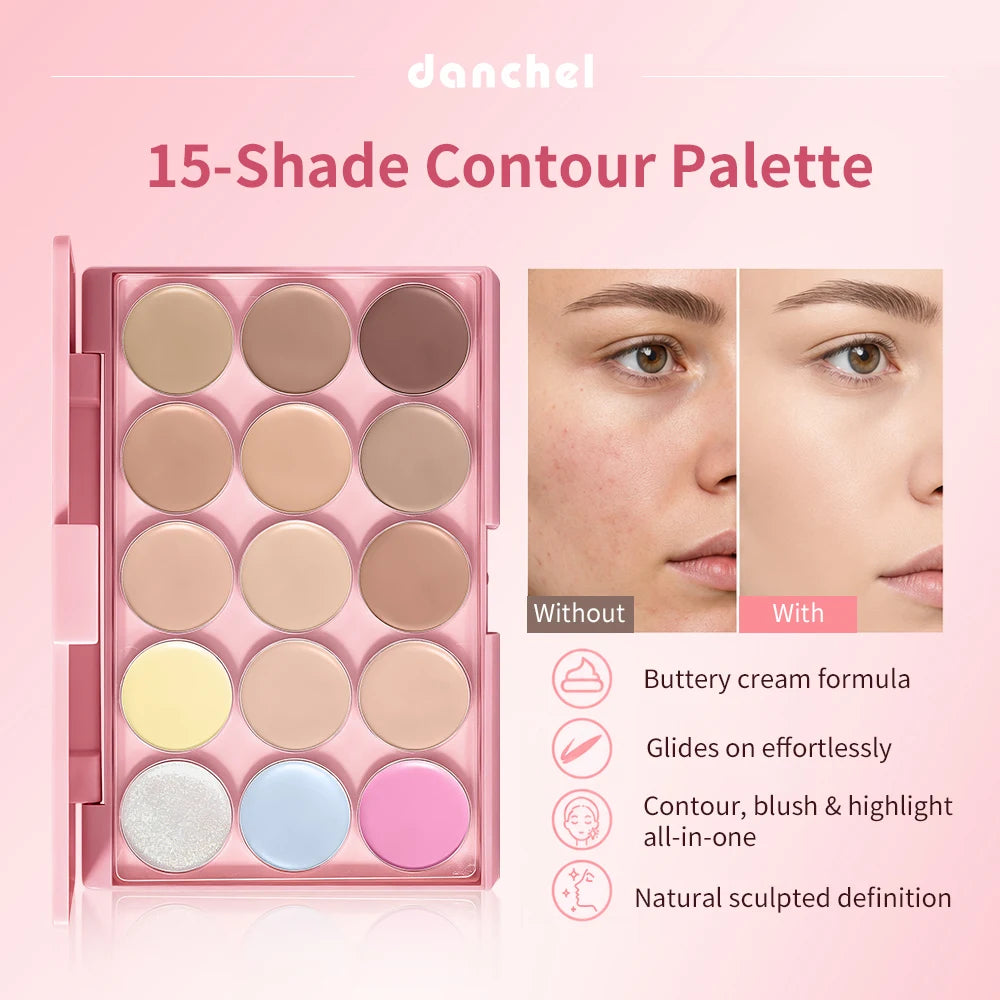 Full Face Makeup Kit and Cosmetic Palette Set - 11