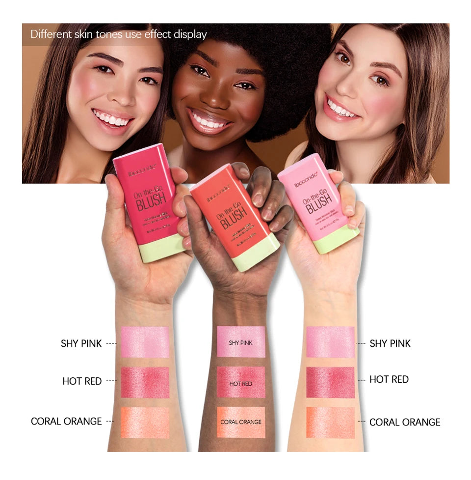 Tinted Moisture Blush Stick Cream Color Changing Face Makeup - 15