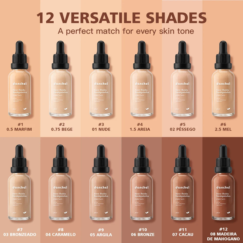 Basic Liquid Foundation Matte Face Makeup Base