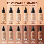 Basic Liquid Foundation Matte Face Makeup Base