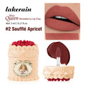 Strawberry Lip Mud Matte Lip Cream Long Lasting Velvet Lipstick