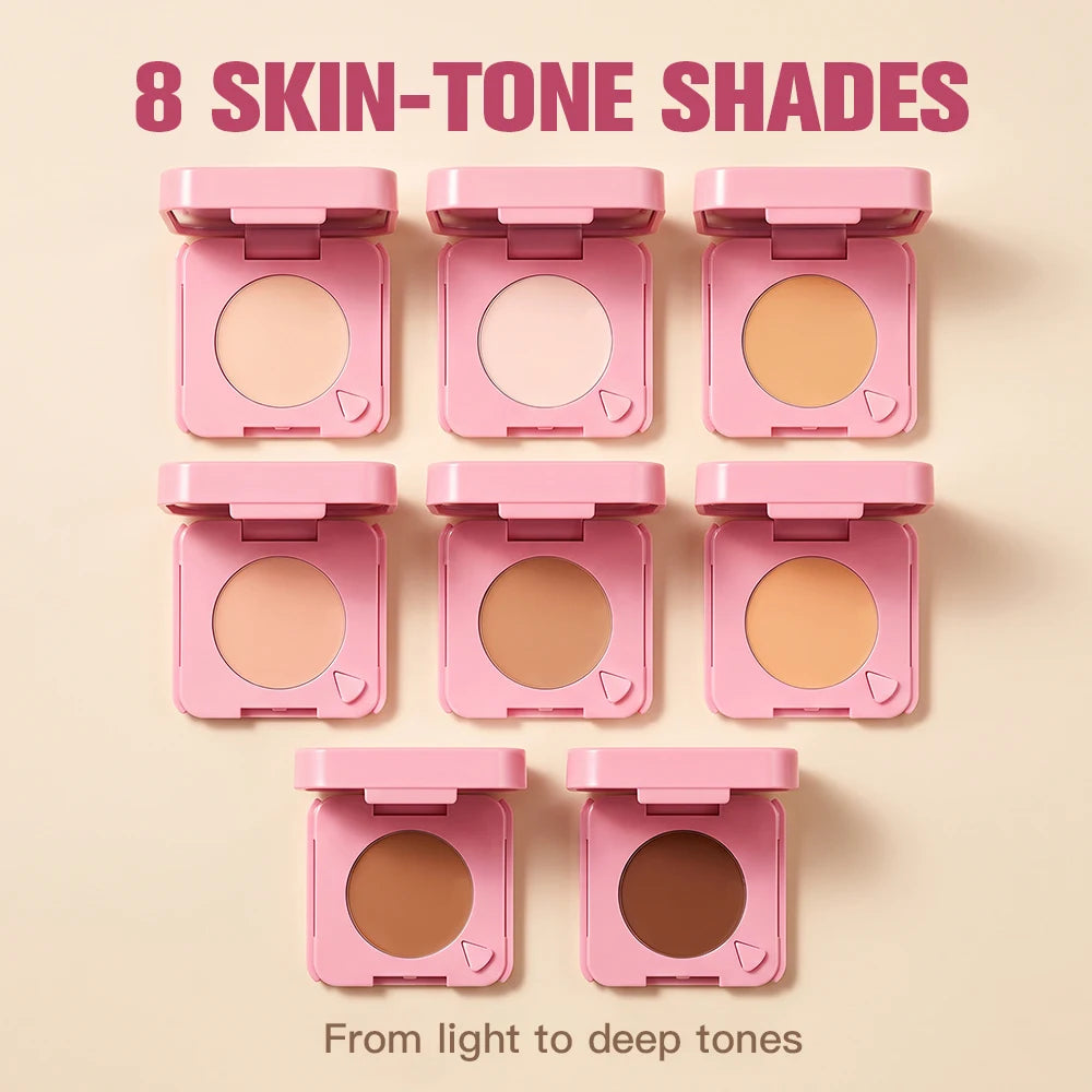 Pressed Face Powder with Mirror Matte Finishing Setting Powder - 2