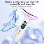LED Neck Beauty Device EMS Facial Lifting and Skin Tightening Massager