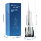 Water Dental Flosser Cordless Oral Irrigator for Teeth Cleaning