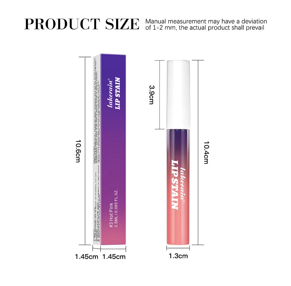 Peel Off Lip Stain Matte Waterproof Lip Tint Masque