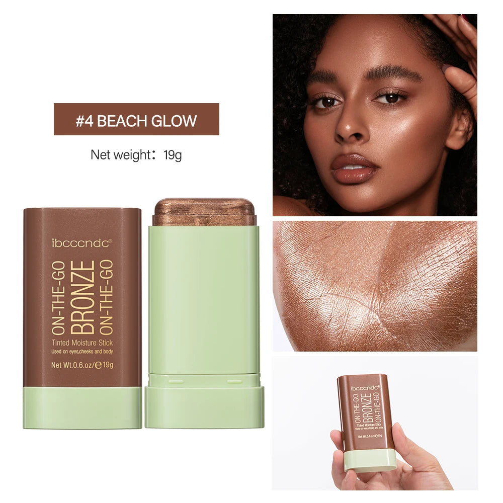 Contour Bronzer Stick and Face Highlighter Makeup Eraser - 19