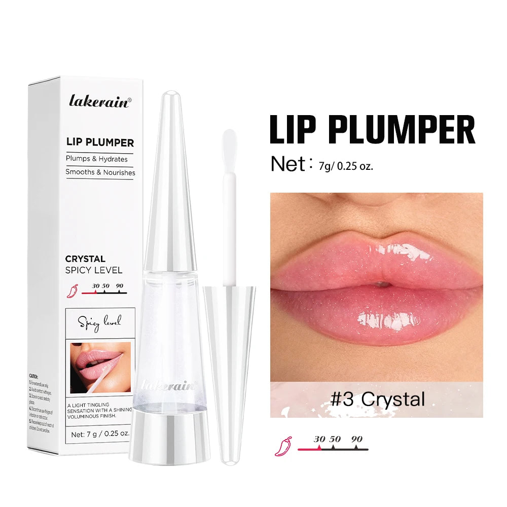 Instant Lip Plumper Gloss Hydrating Lip Volumizer Serum - 25