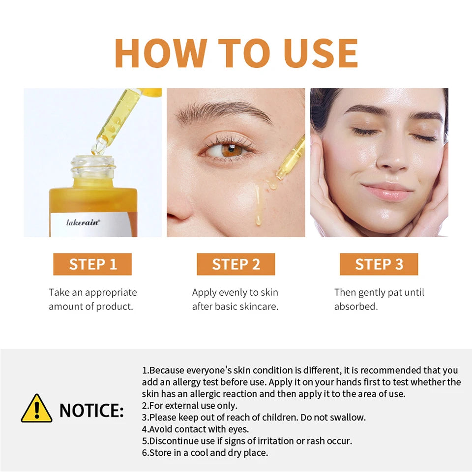 Kojic Acid Turmeric Serum Face Brightening Essence - 16
