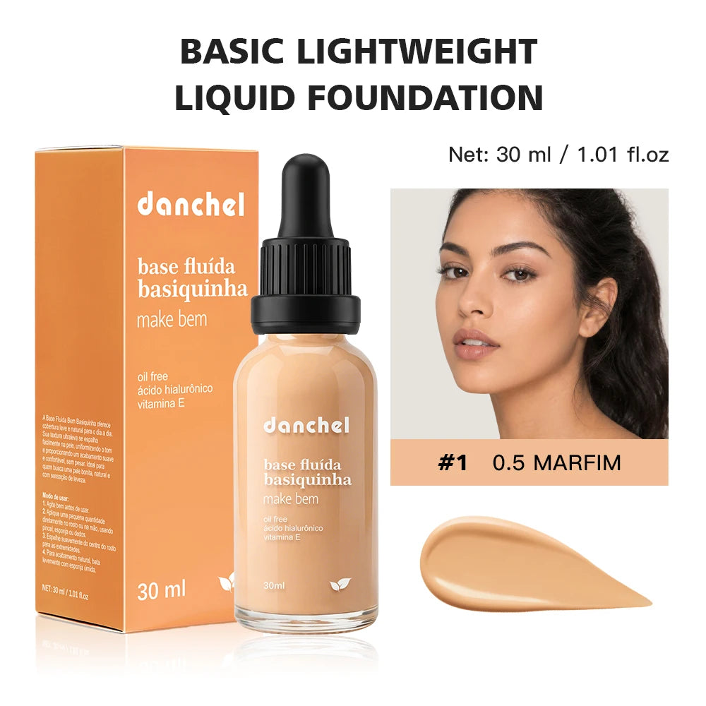 Basic Liquid Foundation Matte Face Makeup Base