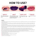 Peel Off Lip Stain Long Lasting Waterproof Lip Tint Gloss